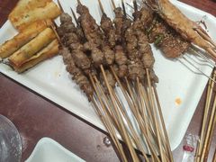 蒜苔羊排-金刚山烧烤(中山路店)