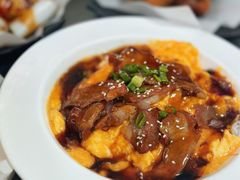 叉烧滑蛋饭-颓记茶餐厅(美景总店)