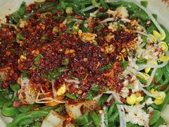 油泼面-手擀菠菜面(西康路店)