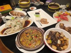 清蒸多宝鱼-宴天下北京烤鸭店(南桥店)