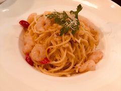 蒜蓉香辣大虾意面-斯比特花园西餐厅(大丸百货店)