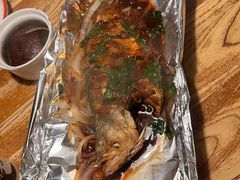 酱烤活鲈鱼-新白鹿餐厅(龙游路总店·杭帮菜名店)