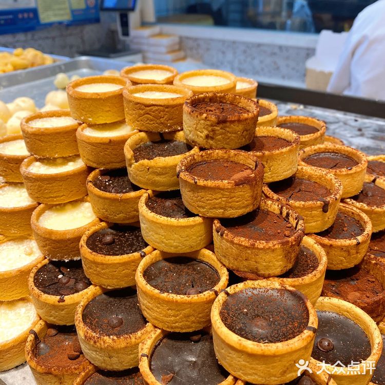 济南美食｜中式甜品店台峡糕点上新品-芝士流心挞