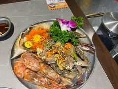 -明洞阿姨韩式酱蟹烤肉大排档(王府井喜悦中心店)