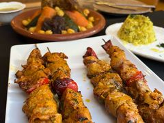 羊肉和鸡肉烤串-Restaurante Palacio Andaluz Teteria Almona