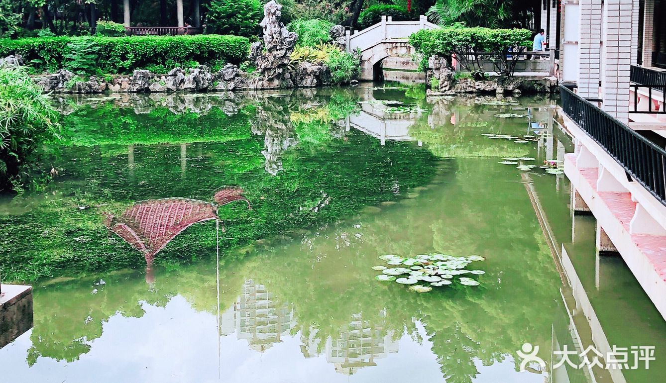 隐藏在老城区别致的小公园