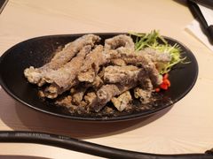 网红小吃炸鱼皮-鱼酷活鱼烤鱼(恒隆广场店)