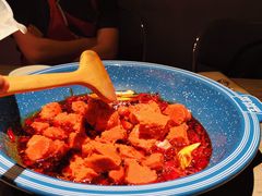 重庆原始红油现炒锅底-王歘歘·chuǎ火锅(五道营店)