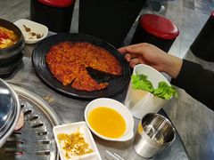 泡菜饼-韩聚屋韩国烤肉餐厅(新北万达店)