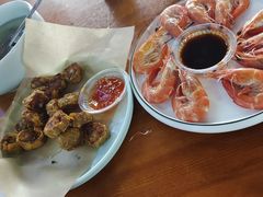 白灼活水虾-坛南湾农家乐·海鲜楼·大排档(平潭坛南湾店)