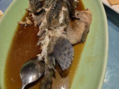 -海派美食·家宴海鲜青岛菜·石锅鲽鱼头(东方城店)