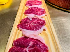 手切鲜羊上脑一米板-羊大爷涮肉(亮马桥店)