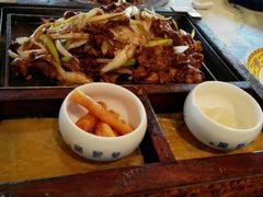 葱爆羊肉-那家小馆•北京菜•烤鸭(香山店)