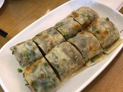葱饼卷牛肉-台北楚楚园馅饼粥(虹桥南丰城店)