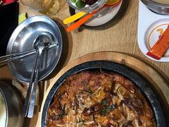 泡菜饼-神仙雪浓汤(弘大店)