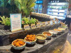 自助调料区-喜庭海鲜自助(来福士店)