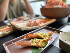 罗勒黑虎虾-花潮料理艺食馆(SM新生活广场店)