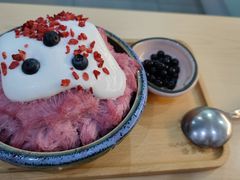 蓝莓雪花冰-雪多冰·台湾甜品(高升店)