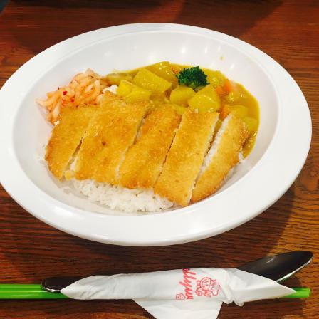 合利屋(西直门店)-"周五的炸鱼排饭有优惠. 咖喱是辣咖喱,.