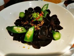 炝拌秋葵木耳-晋家门(文峰广场店)