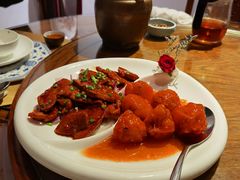 南煎肝拼荔枝肉-文儒九号·闽菜馆(三坊七巷店)