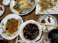 -东来菜馆•手抓海鲜家常菜•海鲜锅贴(鸽子窝店)