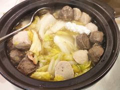 锅仔虾干豆腐大白菜-宜宾海鲜酒家·三十年老字号