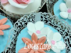 杯蛋糕-爱之婚礼蛋糕(建外SOHO西区店)