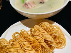 丝瓜茶馓-芳芳私房菜·精做淮扬菜(承德路店)