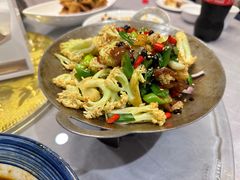 干锅有机菜花-小土豆北方菜馆(方庄店)