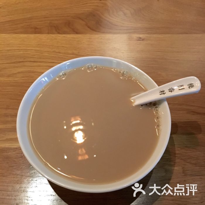 桃园眷村(三里屯店)红茶豆浆图片 - 第13421张
