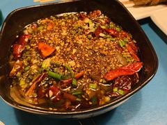 冒鸭血-三个大叔东北烧烤·砂锅菜(西三旗店)