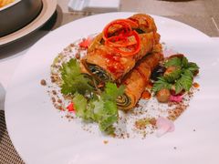 捞汁紫豆卷-若蘭慈·无国界素食料理(欢乐海岸店)