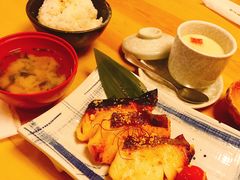 烤银鳕鱼定食-王鼎精致料理铁板烧(世博源店)