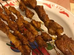 羊肉串-老钟家烤羊排·敦伊阁清真餐厅胡羊焖饼