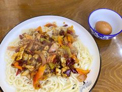 香辣牛蛙面-秦韵味香辣爆肚面(钟楼店)