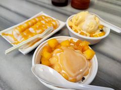 红豆芒果布丁-芬芳甜品(同福路店)