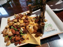-东来菜馆•手抓海鲜家常菜•海鲜锅贴(鸽子窝店)