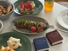 烤棉花糖焦糖香蕉华夫塔-娜娜家•Nana And Her Friends Restaurant(小寨原力场店)