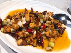 夏威夷果宫保鸡丁-柴门头啖汤·经典川菜·慢火汤品(锦城万达店)