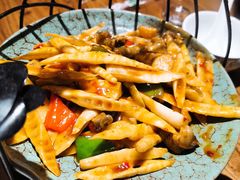 -东来菜馆•手抓海鲜家常菜•海鲜锅贴(鸽子窝店)