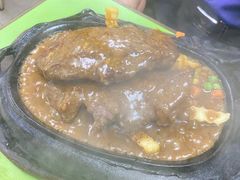 铁板西冷牛扒-胜利茶餐室