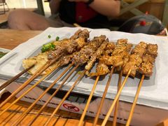 烤羔羊肉串-木屋烧烤(龙湖天街店)