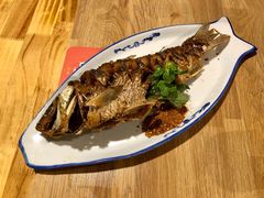 纳西烤鱼-心园餐厅·地道传统云南菜·三十年老店