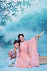 点击看大图 -后宫·古装汉服京剧儿童亲子全家福摄影