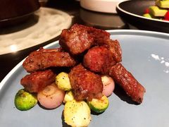 青柠海盐煎和牛粒-广州富力丽思卡尔顿酒店·丽轩·粤菜