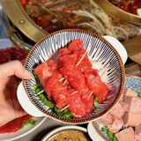 藏在居民区里的重庆火锅店，蒜里甜牛肉串爱了‼️