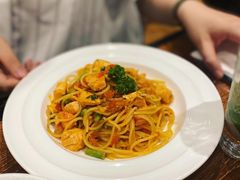 三文鱼芦笋意面-安妮意大利餐厅(世贸天阶店)