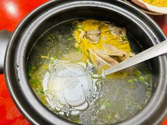 老鸡汤泡炒米-集贤门·徽菜(南山店)