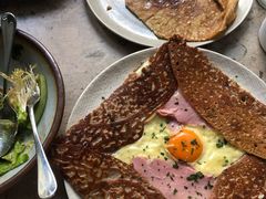 巴黎火腿鸡蛋芝士蘑菇可丽饼-RAC BAR(安福路店)